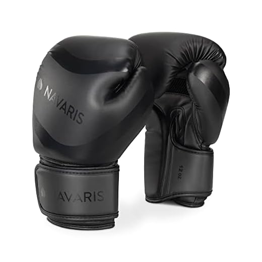 Navaris 1x Paar Boxhandschuhe - Box Handschuhe zum Sparring oder Sandsack Training - Boxing Gloves - 2X Boxhandschuh für Damen und Herren - Verschiedene Boxhandschuh-Gewichte