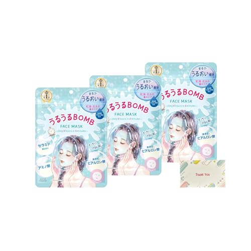 �N���A�^�[�� ���邤��BOMB�}�X�N 7���� 3�Z�b�g + Kunutonn�I���W�i�����S����e ���܂��t