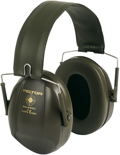 Peltor 7000039680 3M PELTOR Bull's Eye I Earmuffs, 27 dB, Green, Foldable, H515FB-516-GN