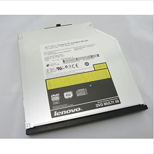 PORJET: Replacement 12.7mm DS-8A8SH DVD±RW SATA Burner Drive USE for THINKPAD T430 T430I T530 T530I T420 T420I T520 W500 W700 R400 R500