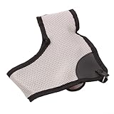 Volakebeing Bogenschützer Brustschutz, verstellbarer Bogenschützer, passend für linke Seite und rechte Hand, Bogenschützer für Outdoor-Shooting, Jagd, Brustschutz (grau)