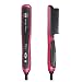 KINGA Anion Ceramic Hair Straightener Hair Straghtening Brush Electrical Ceramics Anion locking Moisture PTC Heating Zero Hurt to Hair and Scalp Anti-Scald 30s Instant Heat 60s Quick Styling