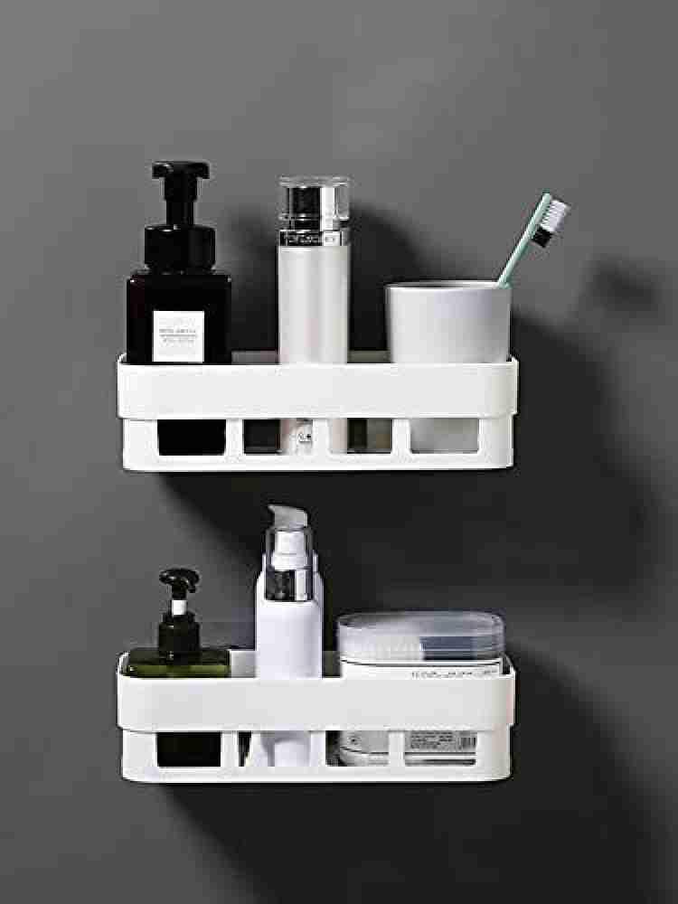 BABBHA STORE Plastic Multipurpose Wall Oval Shelf,Adhesive Sticker Hooks for Wall Holder,Bathroom Storage Rack,Strong Shower Rack, Oval Shape Rack,Bathroom Accessories Organizer (4) (B0CZ7388T6) Amazon Price History, Amazon Price Tracker
