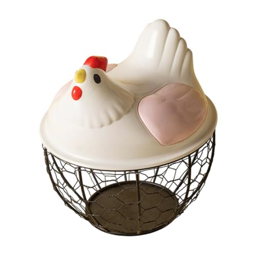 Cesta para huevos portátil que evita roturas y decora tu encimera 2