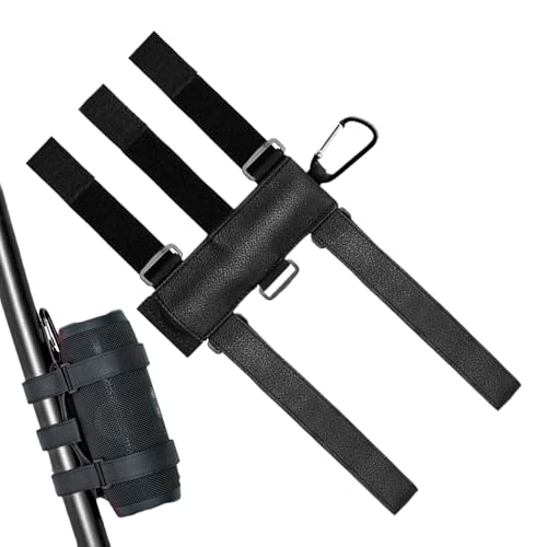 Soporte antideslizante para altavoces con correas resistentes de patinete y scooter