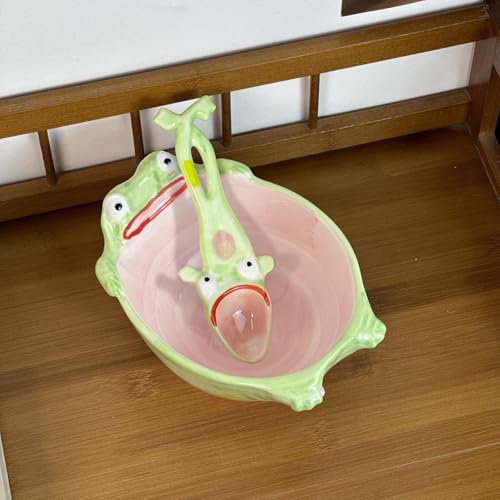 Ustensile alimentaire en céramique grenouille, idée cadeau originale - 4
