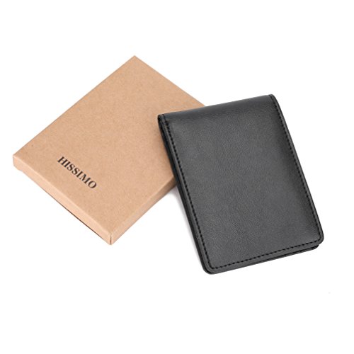 Mens Slim Front Pocket Wallet Id Window Card Case With Rfid Blocking - Black #TOP6