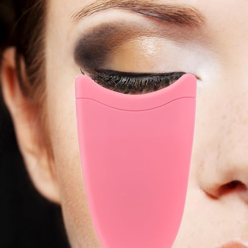 Elegaperma 6pcs False Eyelash Applicator Tool, Lash Clip Applicator, Portable False Eyelash Clip for Easy Fake Eyelashes Application Beginners, Pink