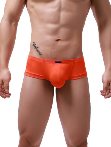 Men's T Back Low Waist Modal Cheeky Boxer Briefs Soft Stretchy Breathable Underwear4
