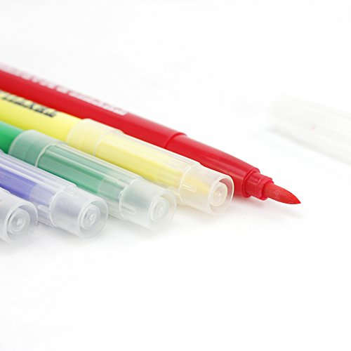 Com-four® 5 pennarelli per tessuti, pennarelli per...