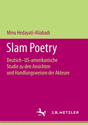 Couverture de Slam Poetry: Deutsch–US-amerikanische Studie zu den Ansichten und Handlungsweisen der Akteure (German Edition)