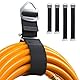 4er-Pack [Einhandbedienung/Schwerkraftspannung] Verlängerungskabel-Organizer, Verstellbarer Schlauch, Seil, Kabel Organisation und Aufbewahrung für Garage, Werkstatt, Wohnmobil, Geschenkset für Männer