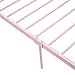 Panana Stylish Lovely pink Metal Bed Frame 3FT SINGLE Bed Base Crown Shape Kids Bedroom Furniture