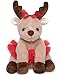 Bearington Dazzling Dancer Holiday Plush Ballerina Reindeer Stuffed Animal, 13 inches