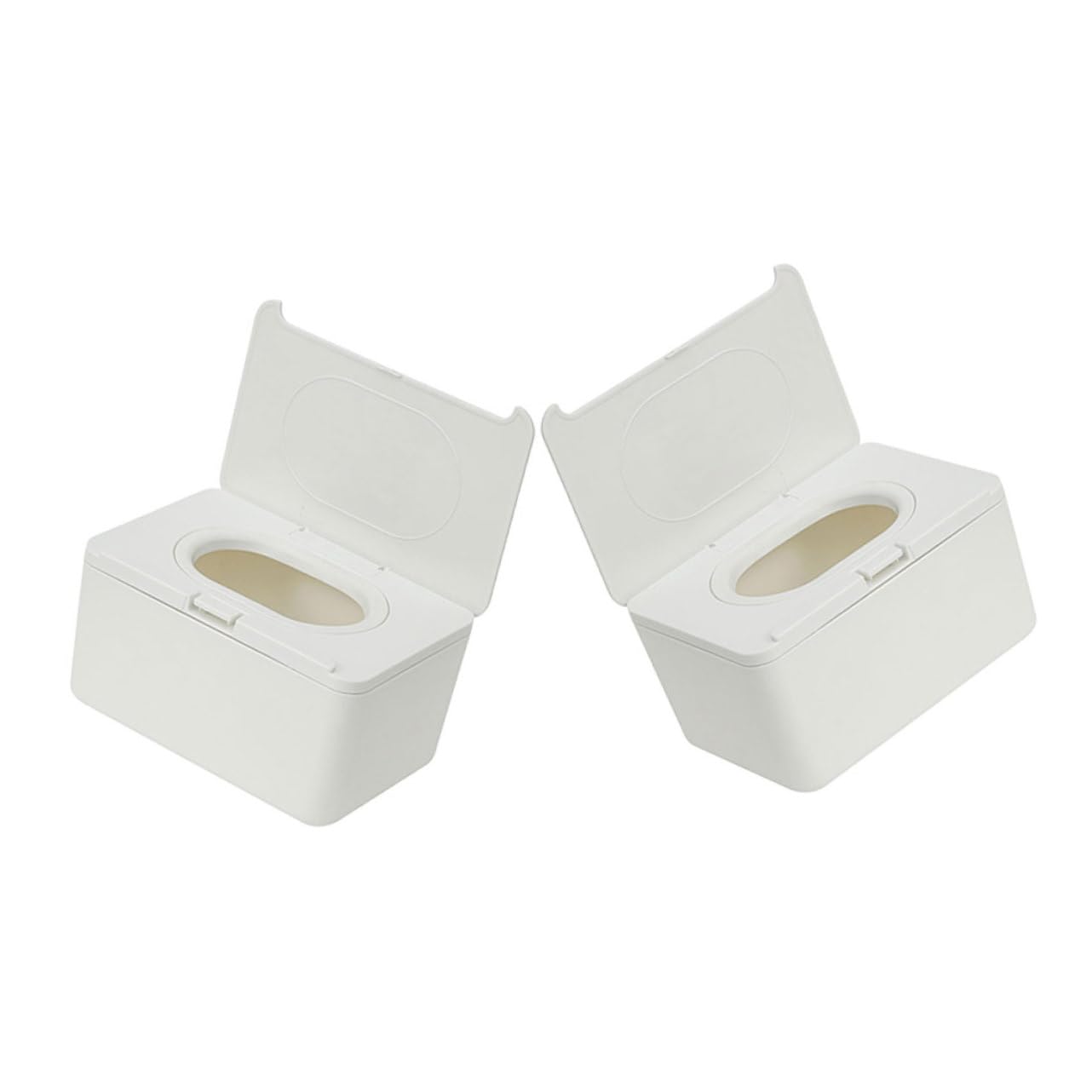 2pezzi Salviette Riutilizzabile Per Dispenser Per Salviette Ricaricabile Contenitore Per Da Leggero e Compatto