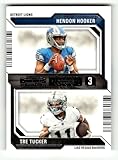 2023 Panini Contenders Round Numbers #14 Hendon Hooker/Tre Tucker Detroit Lions/Las Vegas Raiders RC Rookie NFL Football Trading Card