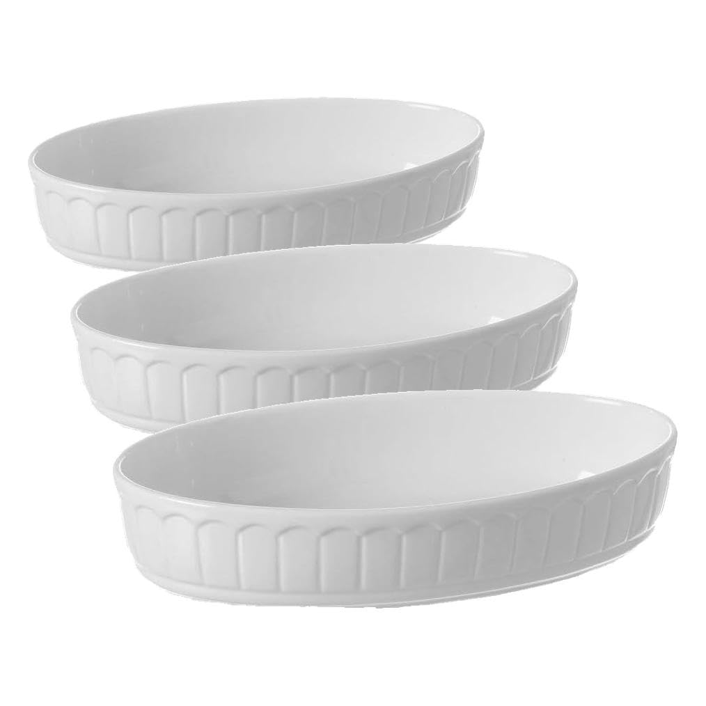 HENDI 786321 Terrina Ovale Rustica (Confezione da 3)