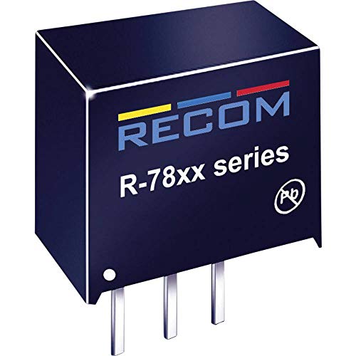 Convertisseur CC/CC pour Circuits imprimés RECOM R-783.3-0.5 Nbr. de Sorties: 1 x 3.3 V/DC 0.5 A 1.6 W 1 pc(s)