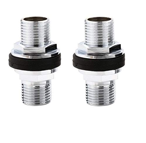KI CP Brass Tank Nipple/Connector 1 Inch (25 MM) Male Ends - Pack of 2 (B08DG6Q6VP) Amazon Price History, Amazon Price Tracker