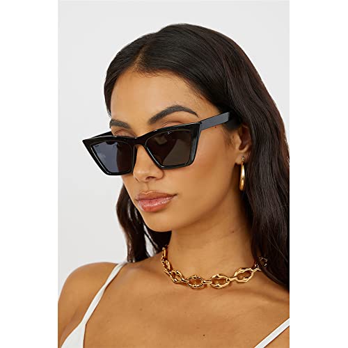 Classyzint Gold Chunky Choker Necklace Large Wide Chain Short Chokers For Women Girls (Gold Large Chain Choker) #TOP2