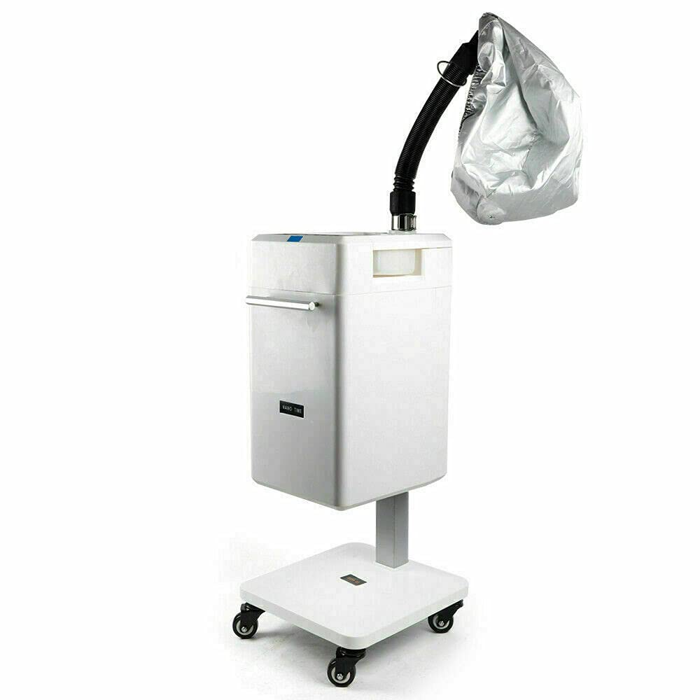 Professional Hair Steamer and Hair Processor,Nano Hair Steamer Anion Hair Color Processor Stand Up Base Salon Spa Equipment for Low-Temperature Perm, Steam Dyeing, Steam Hair Care 110V