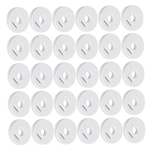 Yardwe 1set Fishing String Winding Wheel Lightweight Fishing Line Spools Easy to Carry for Organizing Thickness Durable and Efficient 100pcs