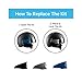 Westt Rover - Casco Moto Jet Negro Mate Scooter Vespa Chopper +...