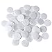 200 Pcs Microdermabrasion Cotton Filters, TopDirect Replacement 10 mm Diamond Dermabrasion Filters Facial Vacuum Filters Accesories Sponge Filter for Suction Microdermabrasion Machine White