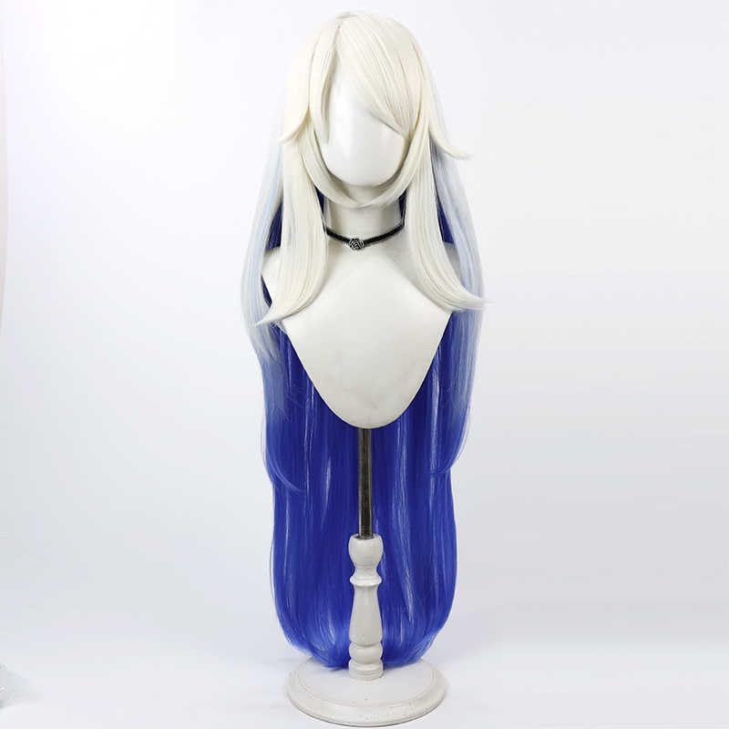 Hazbin Hotel Emily Cosplay Wig Heat Resistant Synthetic Wigs for Halloween Costume Party Role Play+Wig Cap