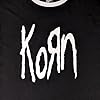 Rock Off officially licensed products Korn Band Logo Ringer T Shirt L Black #1