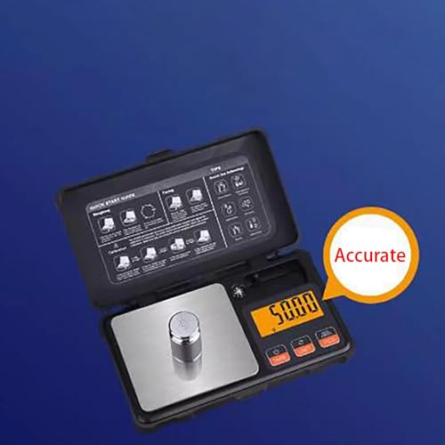 Báscula electrónica de alta precisión para joyas 50g-0.001g miniatura 3