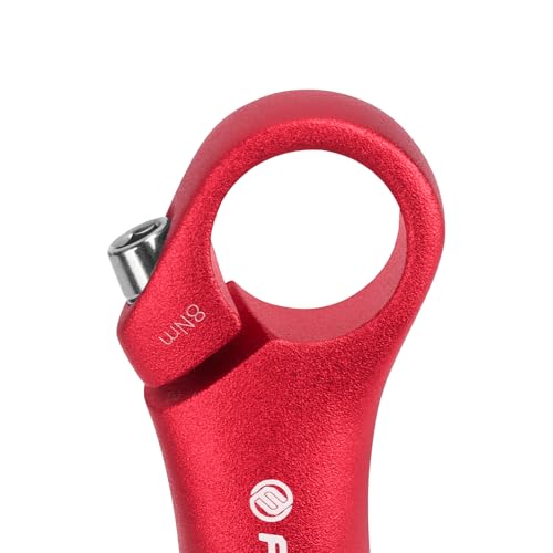 FIFTY-FIFTY Bike Bar Ends, Mountain Bike Handlebar Ends, Aluminium Alloy MTB Bicycle Bar Extender (Red) - Thumbnail 5