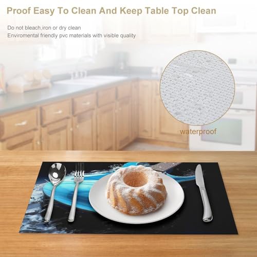 Sets de table antidérapants pour protéger la table des plats chauds - 5