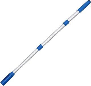 OFFSCH Swimming Pool Telescopic Pole Broom Handle Portable Pool Adjustable Hand Grip Rod Pool Leaf Skimmer Pole Extension Rod for Swimming Pool Rod Telescopic Rod
