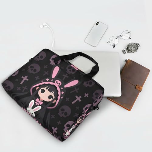 Bolso crossbody para laptop 15.6" estilo anime miniatura 7