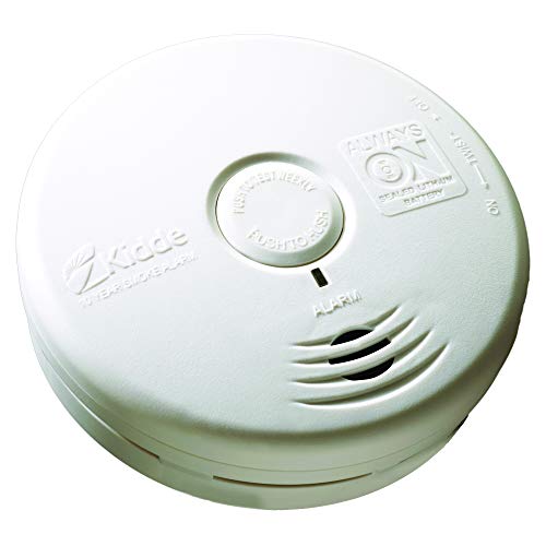 Kidde 21010164 10 Year Battery Smoke Alarm | Photoelectric | Living Area | Model P3010L #TOP1