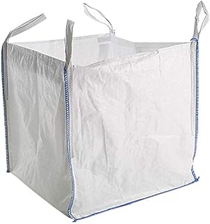 STAR SUPPLIES FIBC Bulk Bags Builders Garden Waste 1 Tonne Ton Jumbo Bags Storage Sack, 5-Pack