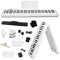 Amazon | Carina 折りたたみ 電子ピアノ 光る鍵盤 88鍵盤 コンパクト