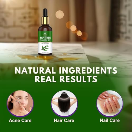 Image of INTIMIFY Tea Tree Oil For Hair Growth, Dandruff Control 30 ml