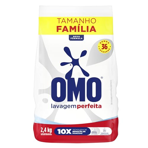 OMO Sabão Em Pó Omo Lavagem Perfeita 2.4Kg Bag
