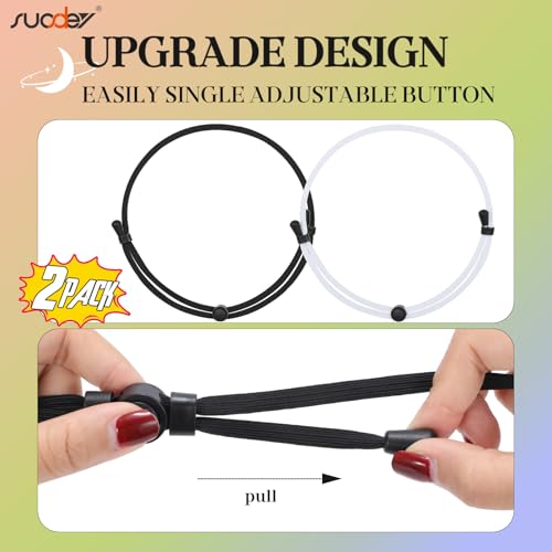 SUOSDEY 2pcs Crop Tuck Band Women Adjustable Crop Top Band Elastic Stretch Waist Belt for Tucking Shirt Sweater4