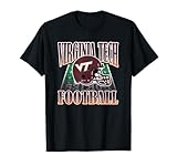 Virginia Tech Hokies Vintage Football Helmet 90's T-Shirt