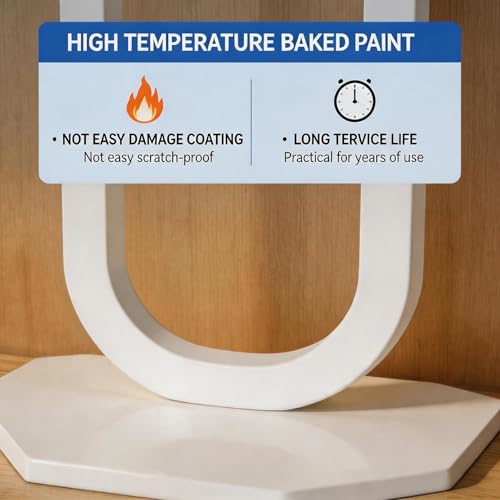 Mesa consola estrecha para pasillos pequeños: optimiza espacio con encanto de mármol 4