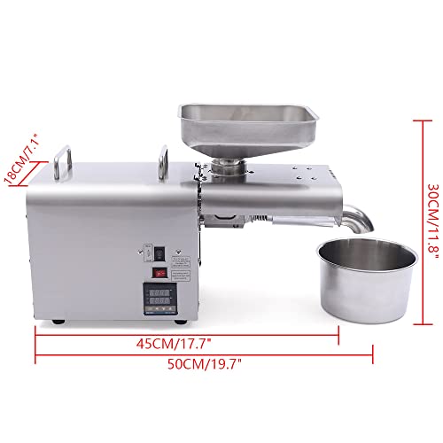 Macchina automatica della pressa dell'olio, 7 KG/H...