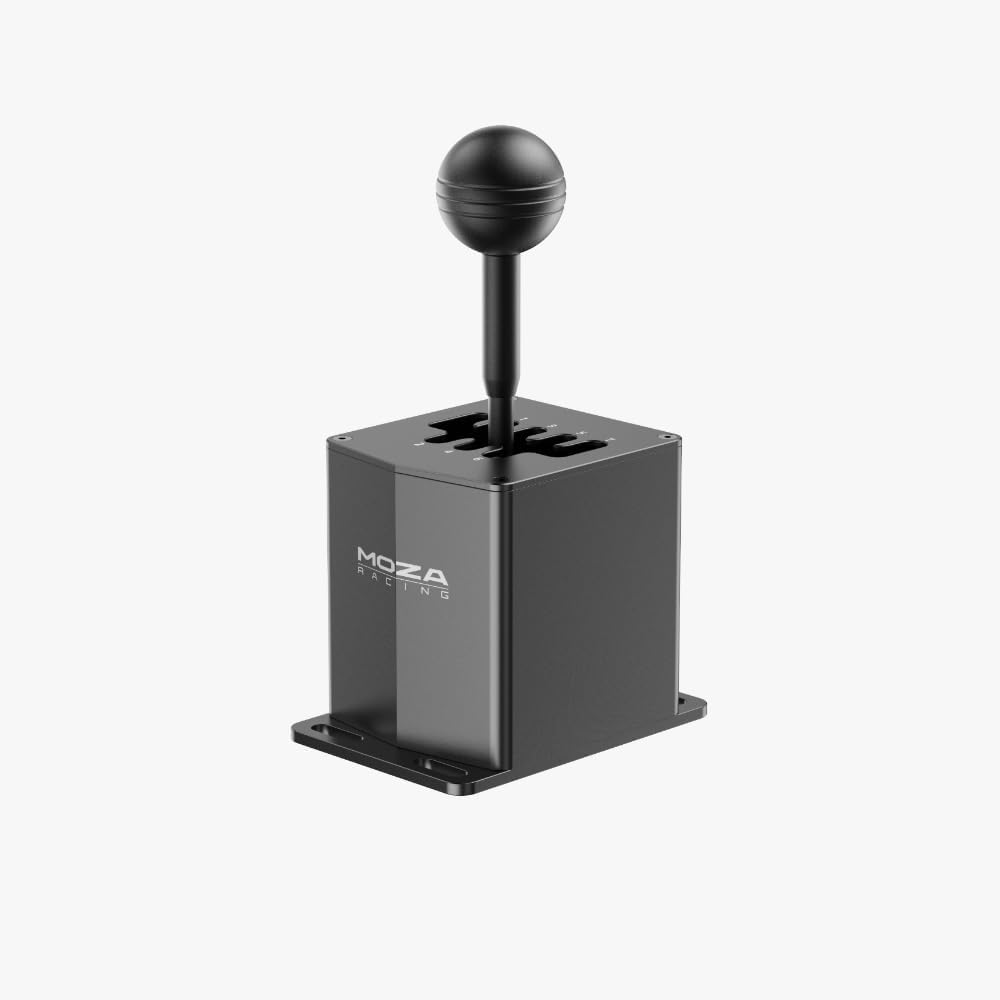 Front angled view of the MOZA HGP Shifter.