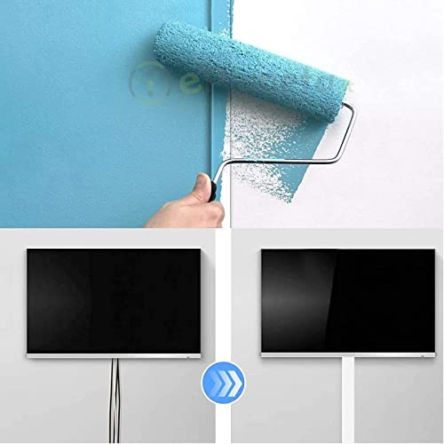 TOT Electric Canaline di varie dimensioni per cablaggi in plastica passacavi bianco coprifili a parete con copertura ottima qualità (Misura 100x60 mm)