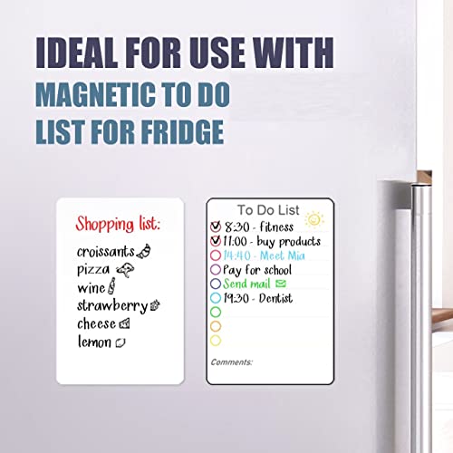 Dry Erase Magnetic To Do List & Small Magnetic Whoteboard For Fridge #TOP5
