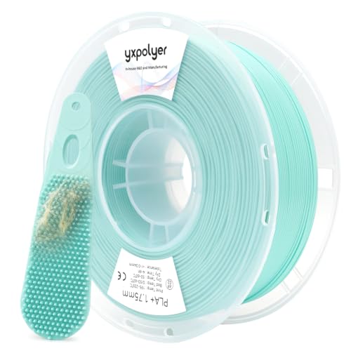 YXPOLYER PLA+ Filament in Lebensmittelqualität für 3D-Druck Mintgrün