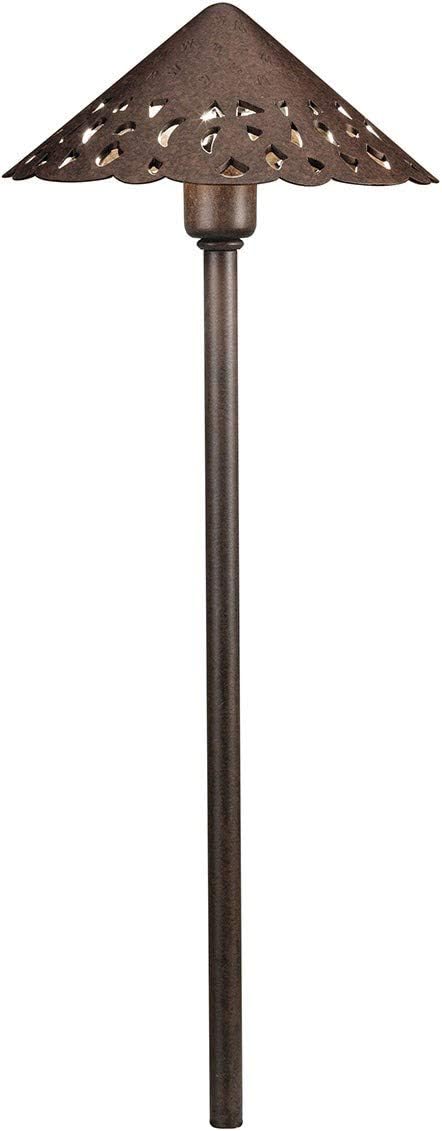 Kichler 15871TZT27 Cast Alum Hammered Roof, Textured Tannery Bronze