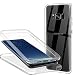 Produktbild ZYIMOU Hülle für Samsung Galaxy S8 Plus Handyhülle 360 Grad, Transparent Full Schutz Kratzfest Dünn Durchsichtige Case Silikon Schutzhülle, Hart PC Zurück + Weich TPU Vorderseite